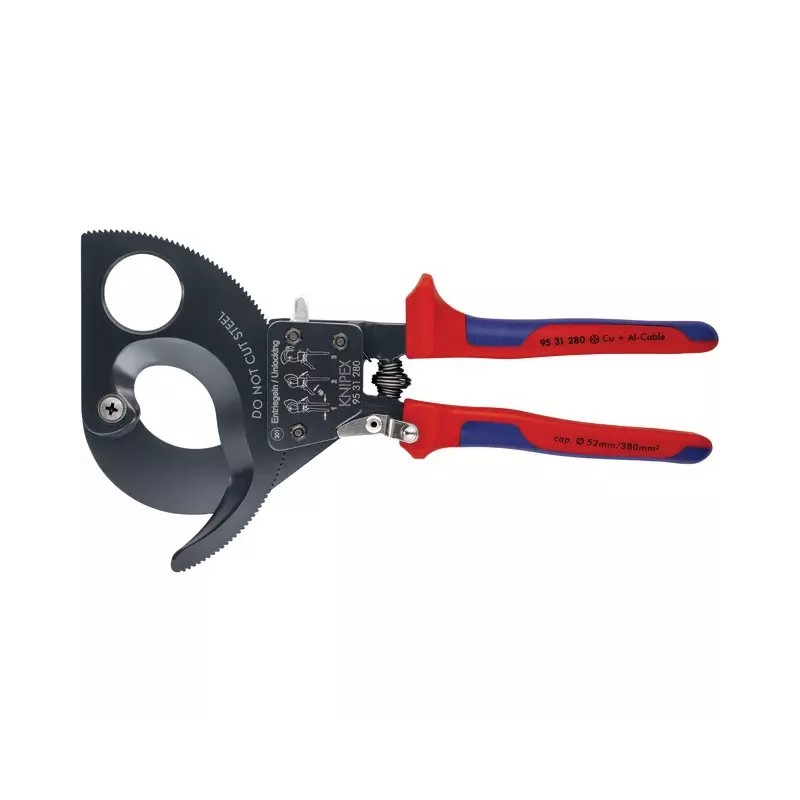 PINCE COUPE CABLE A CLIQUET LG 280 MM KNIPEX - ref. 1901095 | TP Agri