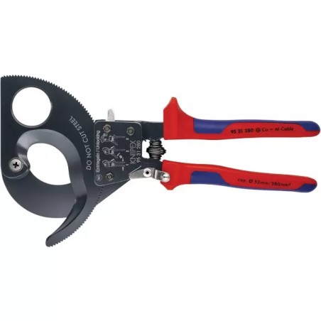 PINCE COUPE CABLE A CLIQUET LG 280 MM KNIPEX - ref. 1901095 | TP Agri