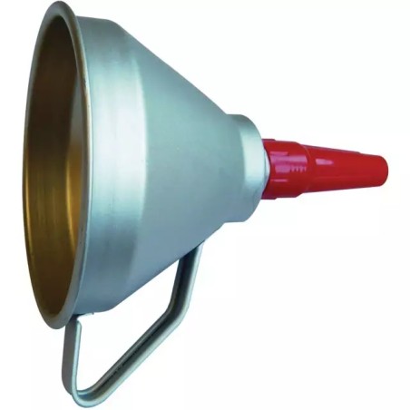 ENTONNOIR METAL 160 MM AVEC BEC RIGIDE ET FIL - ref. 1946055 | TP Agri
