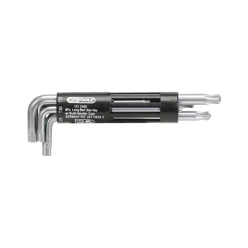 CLES MALE TORX LONGUE SUR ETUI PORTATIF LE - ref. KS1512300 | TP Agri