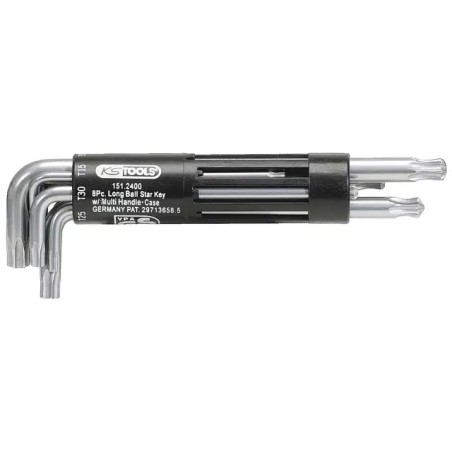 CLES MALE TORX LONGUE SUR ETUI PORTATIF LE - ref. KS1512300 | TP Agri