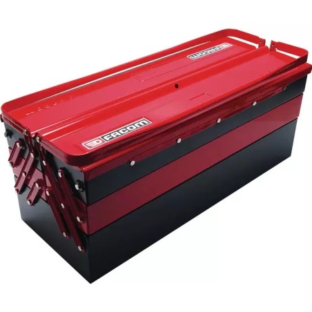 BOITE A OUTILS METAL 5 COMPARTIMENTS 560X220X - ref. 1911703 | TP Agri