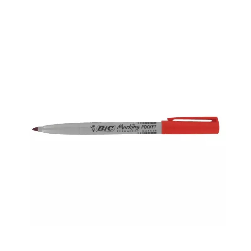 MARQUEUR PERMANENT ROUG POINTE FINE OGIVE BIC - ref. 2432957 | TP Agri