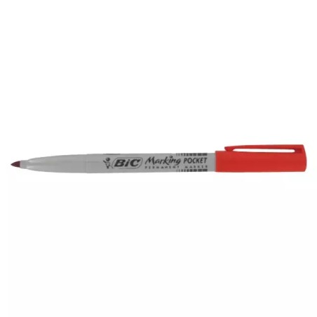 MARQUEUR PERMANENT ROUG POINTE FINE OGIVE BIC - ref. 2432957 | TP Agri