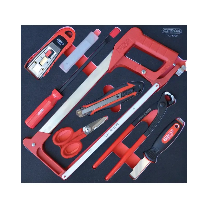 MODULE D'OUTILS DE COUPE 8 PIECES KS TOOLS - ref. KS7129009 | TP Agri