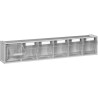 MODULE GRIS 6 CASIERS BASCULANTS TRANSPARENTS - ref. 9033622 | TP Agri