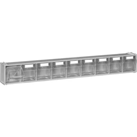 MODULE GRIS 9 CASIERS BASCULANTS TRANSPARENTS - ref. 9033621 | TP Agri