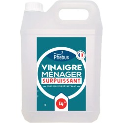 VINAIGRE MENAGER 14° CONCENTRE BIDON DE 5 LIT - ref. 3132359 | TP Agri