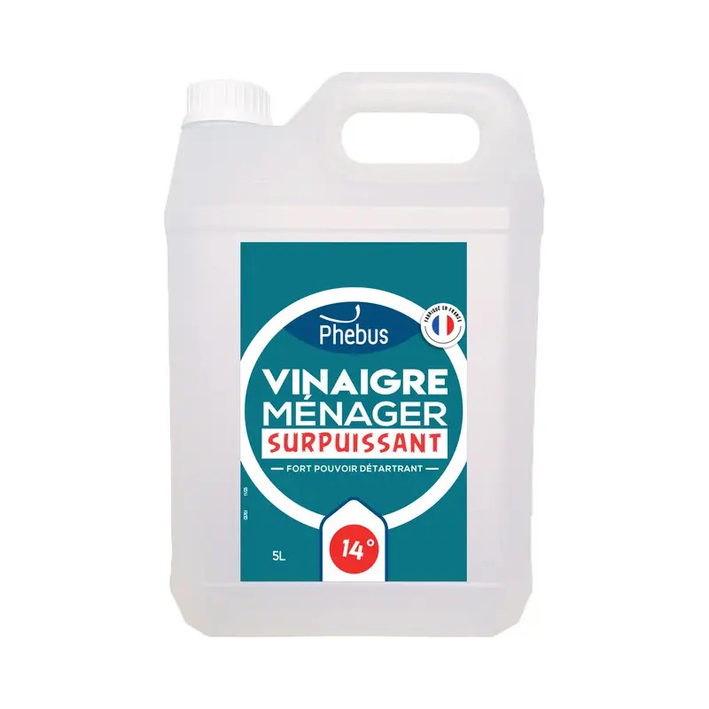 VINAIGRE MENAGER 14° CONCENTRE BIDON DE 5 LIT - ref. 3132359 | TP Agri