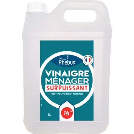 VINAIGRE MENAGER 14° CONCENTRE BIDON DE 5 LIT - ref. 3132359 | TP Agri