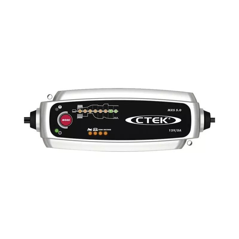 CHARGEUR DE BATTERIE MXS 5.0 12V 0,8 & 5A CTEK - ref. 257505 | TP Agri