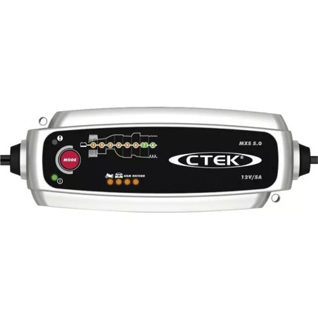 CHARGEUR DE BATTERIE MXS 5.0 12V 0,8 & 5A CTEK - ref. 257505 | TP Agri