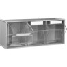 MODULE GRIS 3 CASIERS BASCULANTS TRANSPARENTS - ref. 9033625 | TP Agri