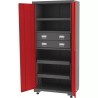ARMOIRE DE RANGEMENT HAUTE A 2 TIROIRS - ref. KS8108057SN | TP Agri