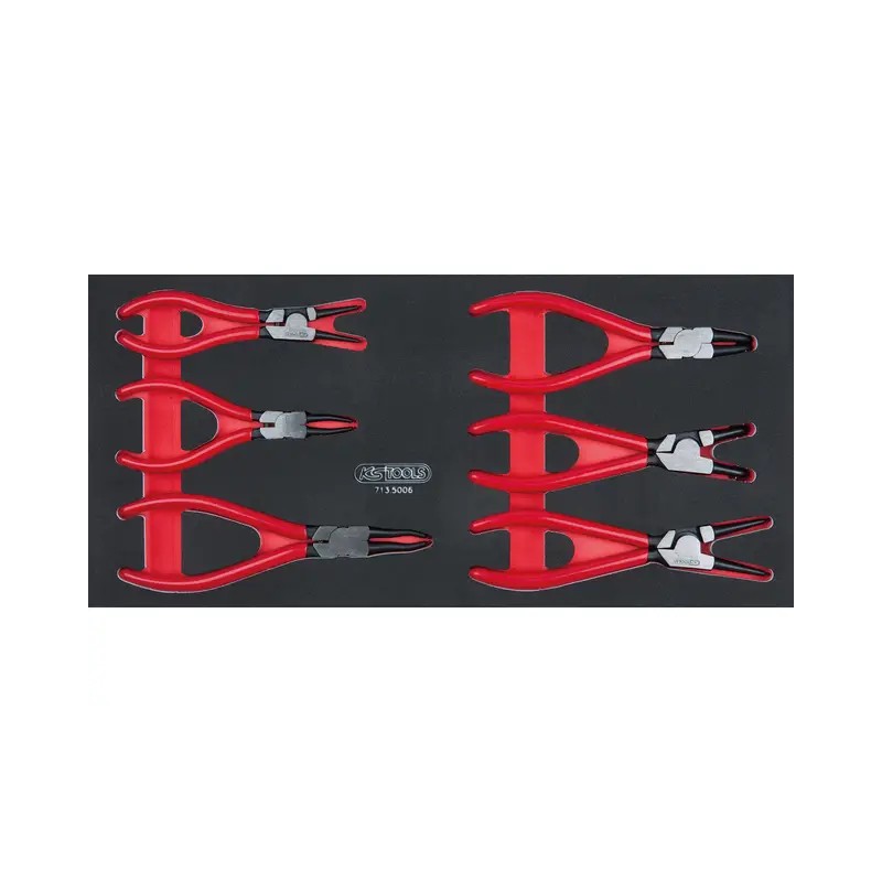 PINCES A CIRCLIPS MODULE DE 6 KS TOOLS - ref. KS7135006 | TP Agri