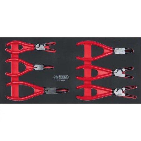PINCES A CIRCLIPS MODULE DE 6 KS TOOLS - ref. KS7135006 | TP Agri