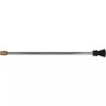 TUBE LANCE 500 MM ACIER + PORTE BUSE M1/4" F - ref. 32022020 | TP Agri