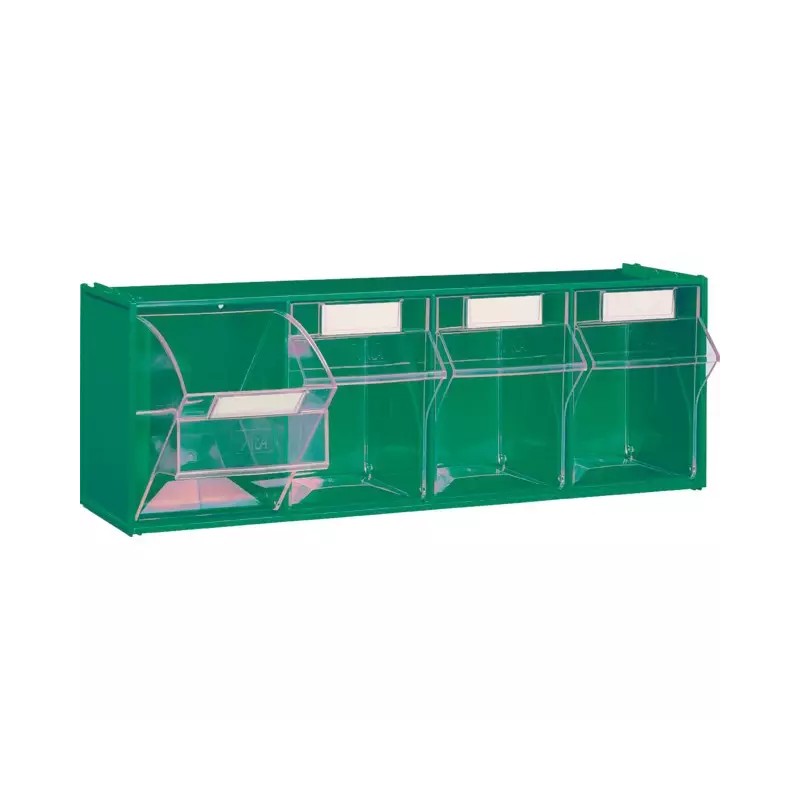 MODULE VERT 4 CASIERS BASCULANTS TRANSPARENTS - ref. 9033604 | TP Agri