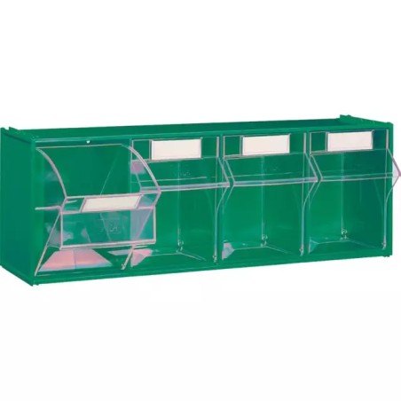 MODULE VERT 4 CASIERS BASCULANTS TRANSPARENTS - ref. 9033604 | TP Agri