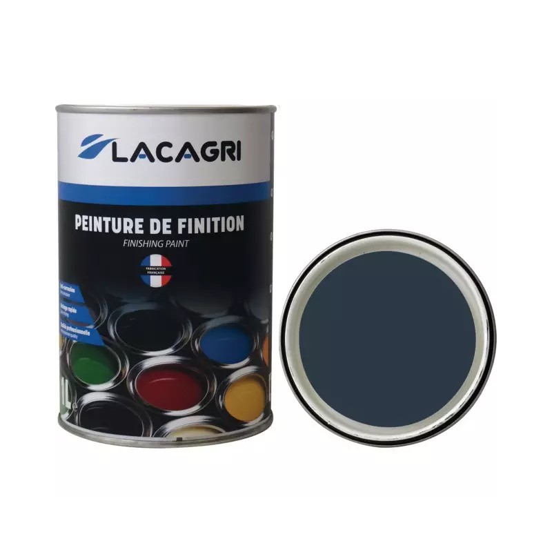 PEINTURE DE FINITION BLEU GRIS POT 1L LACAGRI - ref. 1676489 | TP Agri