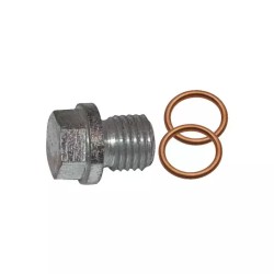 BOUCHON VIDANGE 12X150 + 2 JOINTS BLISTER - ref. 4135510 | TP Agri
