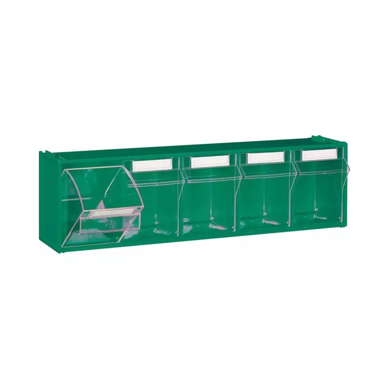 MODULE VERT 5 CASIERS BASCULANTS TRANSPARENTS - ref. 9033603 | TP Agri