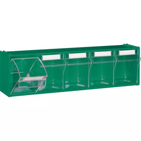 MODULE VERT 5 CASIERS BASCULANTS TRANSPARENTS - ref. 9033603 | TP Agri