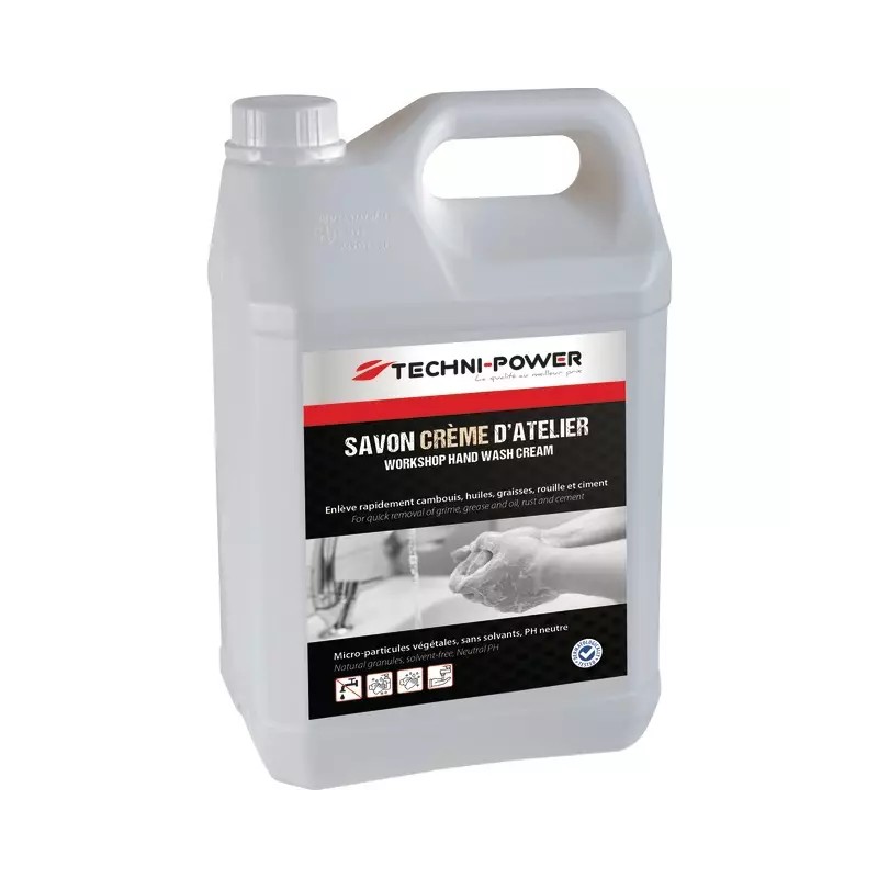 SAVON CREME ATELIER MICRO-PARTICULES 5L TECHN - ref. 1983377 | TP Agri
