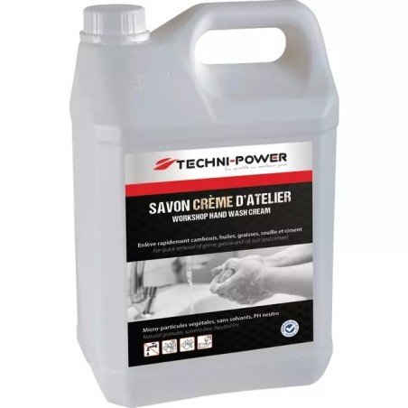 SAVON CREME ATELIER MICRO-PARTICULES 5L TECHN - ref. 1983377 | TP Agri