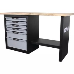 ETABLI PROFESSIONNEL D'ATELIER 6 TIROIRS KS - ref. KS8650150 | TP Agri