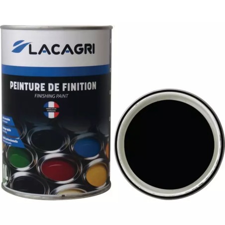 PEINTURE DE FINITION NOIR POT 1L LACAGRI - ref. 1676561 | TP Agri