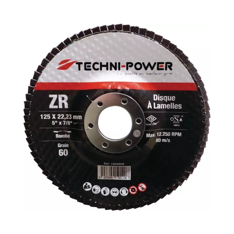 DISQUE A LAMELLES MOYEU DEPORTE 125 MM GRAIN - ref. 1925929 | TP Agri