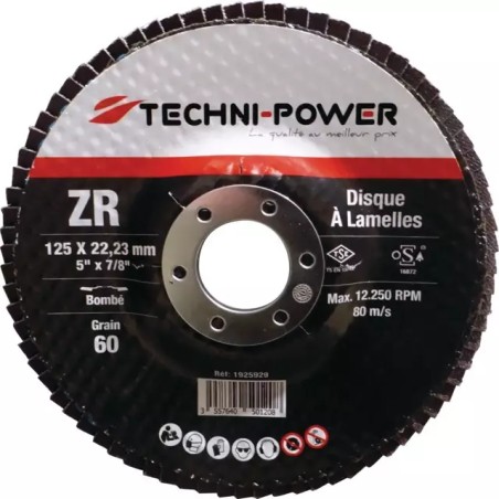 DISQUE A LAMELLES MOYEU DEPORTE 125 MM GRAIN - ref. 1925929 | TP Agri