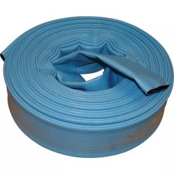 TUYAU PLAT FLAT 7 PVC BLEU 35MM LE METRE - ref. 30428054 | TP Agri
