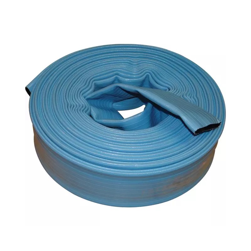 TUYAU PLAT FLAT 7 PVC BLEU 35MM LE METRE - ref. 30428054 | TP Agri