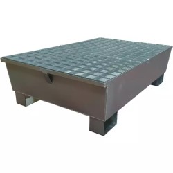 BAC DE RETENTION RECTANGLE 220L ACIER GALVANIS - ref. 238899 | TP Agri
