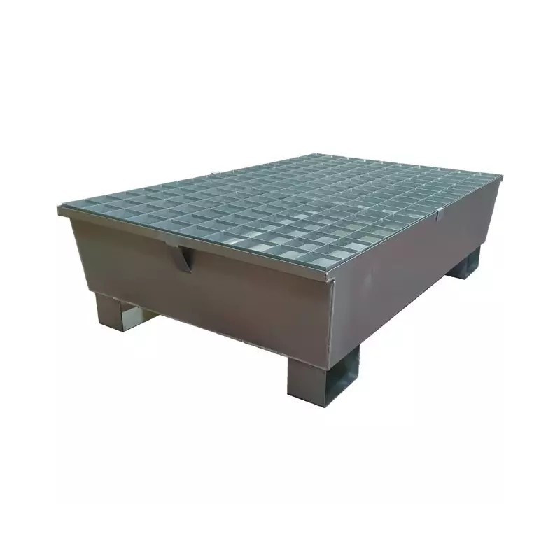 BAC DE RETENTION RECTANGLE 220L ACIER GALVANIS - ref. 238899 | TP Agri