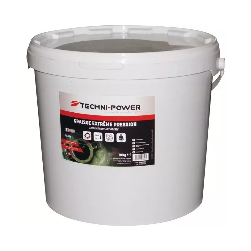 GRAISSE EXTREME PRESSION SEAU 10KG TECHNI-POW - ref. 1986008 | TP Agri