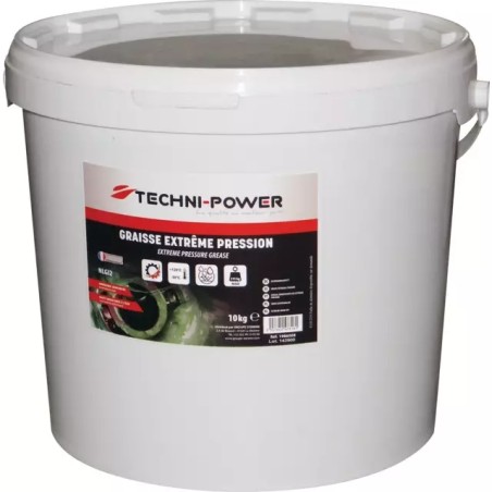 GRAISSE EXTREME PRESSION SEAU 10KG TECHNI-POW - ref. 1986008 | TP Agri