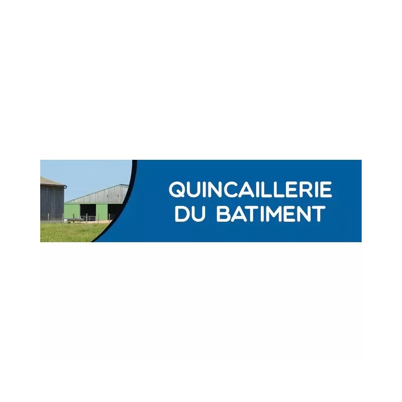 BANDEAU QUINCAILLERIE DU BATIMENT PVC 0,3 X 9 - ref. 9031160 | TP Agri