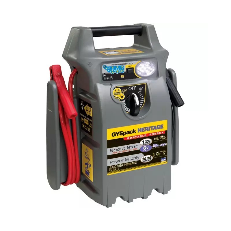 DEMARREUR AUTONOME GYSPACK HERITAGE 6/12 GYS - ref. 31368153 | TP Agri