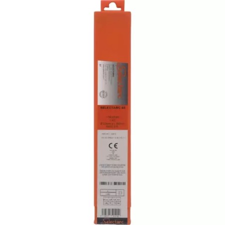 ELECTRODE 40 RUTILE ACIER Ø 3,2 BOITE DE 34 S - ref. 1930399 | TP Agri