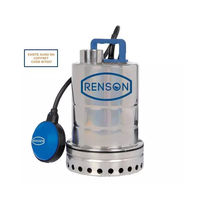 POMPE DE RELEVAGE 230V 0,25KW INOX EAUX PEU - ref. REN111169 | TP Agri