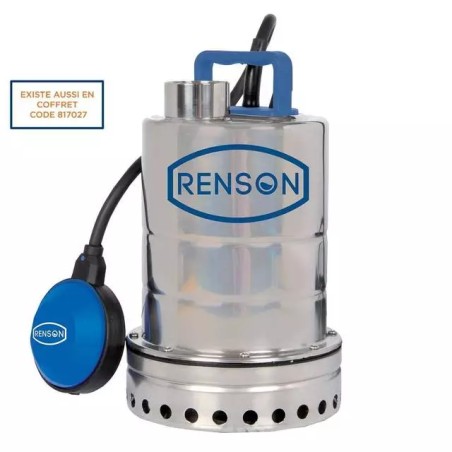 POMPE DE RELEVAGE 230V 0,25KW INOX EAUX PEU - ref. REN111169 | TP Agri