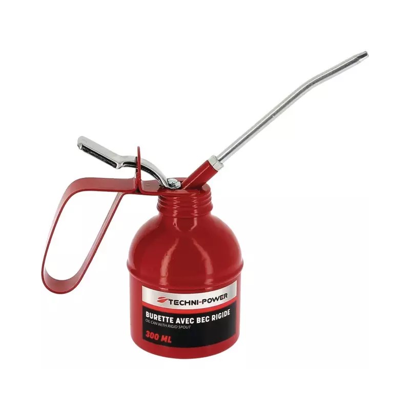 BURETTE ACIER 300ML AVEC BEC RIGIDE TECHNI-PO - ref. 1945414 | TP Agri