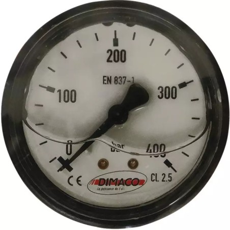 MANOMETRE 400 BAR POSTERIEUR M1/4 BLISTER - ref. 3522134 | TP Agri