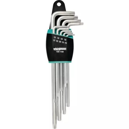CLES MALES LONGUES TORX JEU DE 9 PIECES WHIRL - ref. 1909290 | TP Agri