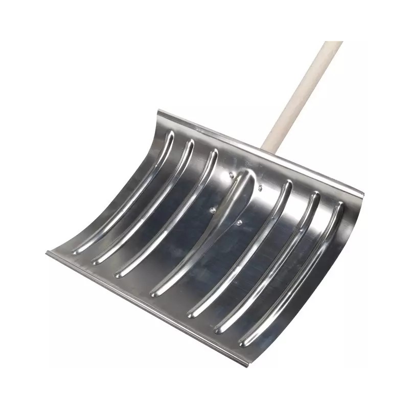 POUSSOIR NEIGE ALUMINIUM 50CM AVEC MANCHE BOI - ref. 2424030 | TP Agri