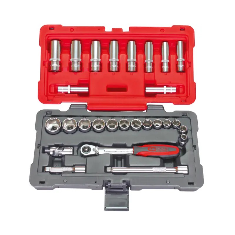 DOUILLES ET ACCESSOIRES ULTIMATE 3/8" COFFR - ref. KS9220627 | TP Agri