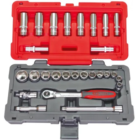 DOUILLES ET ACCESSOIRES ULTIMATE 3/8" COFFR - ref. KS9220627 | TP Agri